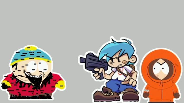 fnf (south park pibby invasion) corrupted Cartman big Bones concept art,  song by: @Pedro_esta_perd