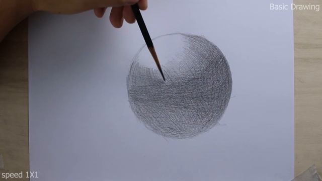 how to draw and shade sphere for beginner /drawing / #03