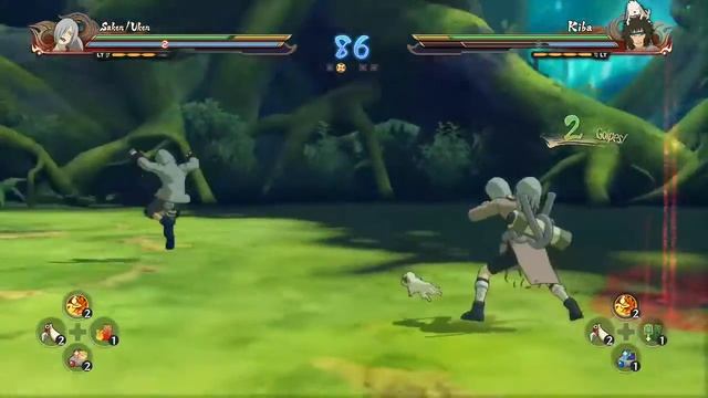 Naruto Storm 4 Dublado PT-BR Sakon/Ukon vs Kiba