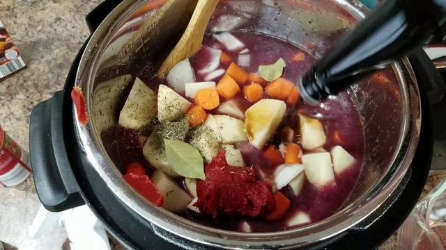 Beef Stew in the Cosori Pressure Cooker+GIVEAWAY!!