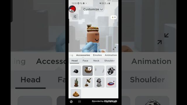 Бесплатный пончик на голову в роблокс!!!🍩 (roblox)