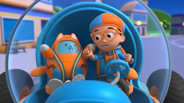 Блиппи (Blippi) -  076. Питомец Ти-Рекс   Обучающие мультики для детей   Blippi Russian