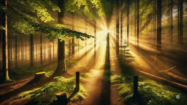 Relaxing Harp Music_ Stress Relief, Sleep, Meditation, Spa _ Golden Forest Serenity