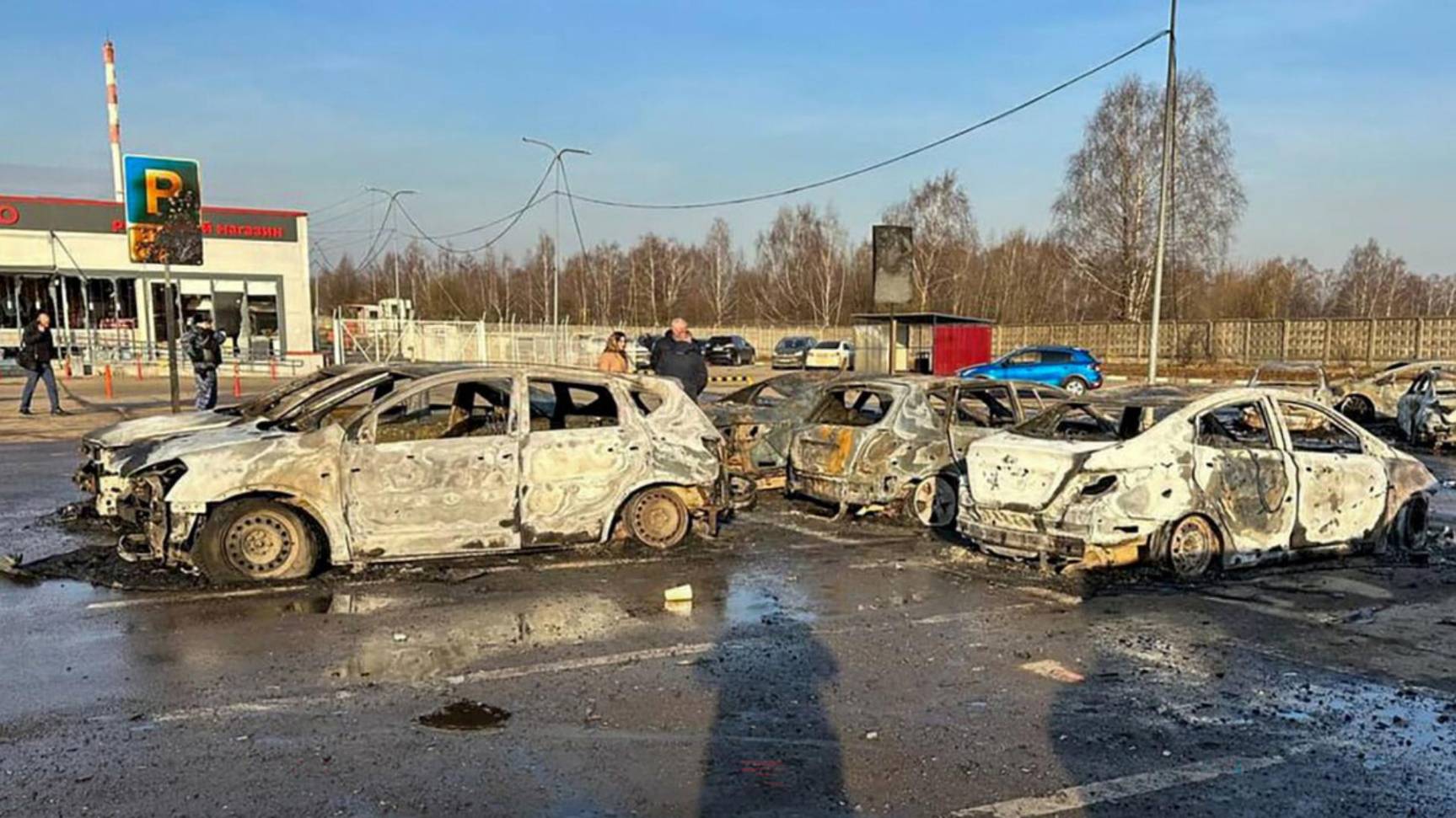 Путину доложили об атаке беспилотников на московский регион