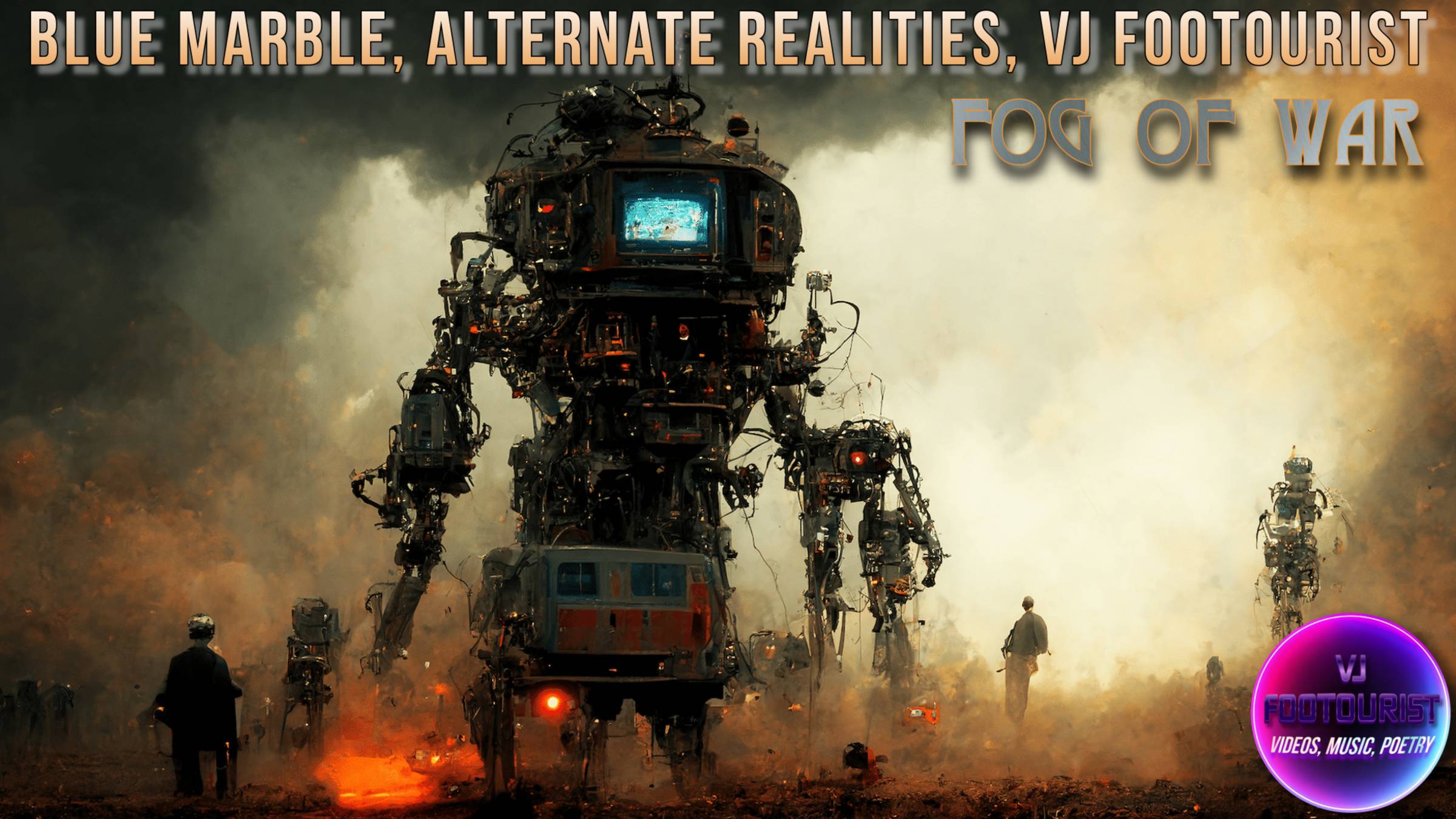 Blue Marble, Alternate Realities, VJ FOOTOURIST - Fog Of War