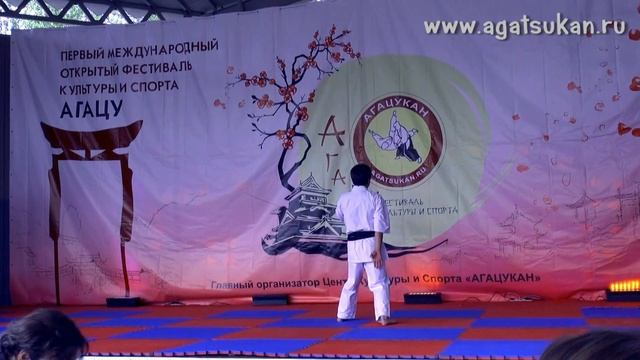 Оомори Сэнсэй на Фестивале "АГАЦУ"