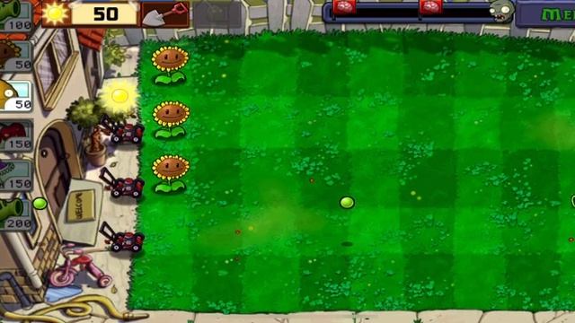 Plants.vs.Zombies.igrok Выставляю солнце