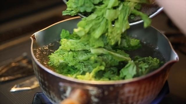 Как готовить японские закуски. Традиционная японская кухня. Нанохана