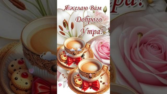 Доброе утро💖 Приятного дня😊 Удачи во всем💖💝