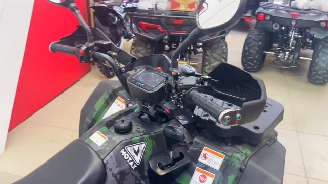 Квадроцикл MOTAX GRIZLIK W200 LUX зеленый камуфляж
