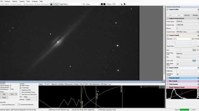 Needle Galaxy Live Stack ASI290 F5 EdgeHD 8 4 26 2019 9 22 14 PM