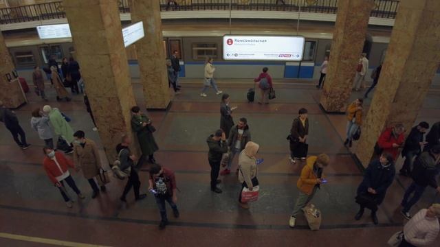 🔥 МОСКВА под землёй! Станция «КОМСОМОЛЬСКАЯ» — прогулка по метро 🚇