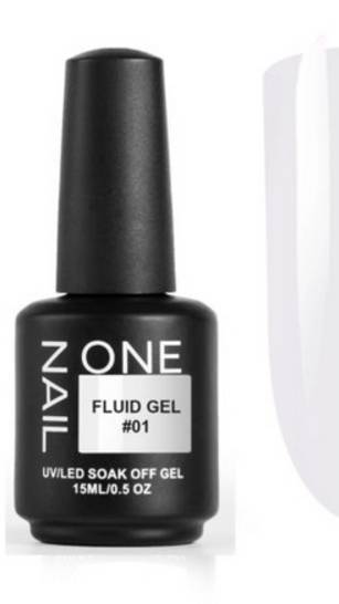 OneNail & Grape Professional Fluid Gel #01 - Гель жидкий, холодный