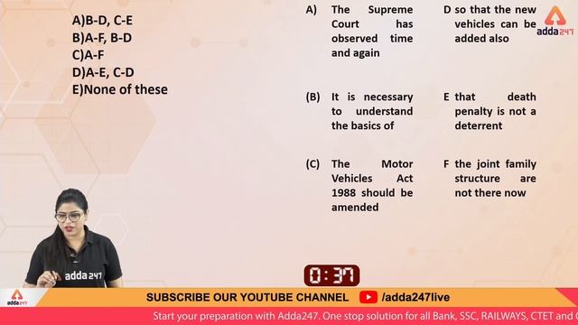 RRB PO & Clerk (Mains) Preparation 2019 | English | Match The Column