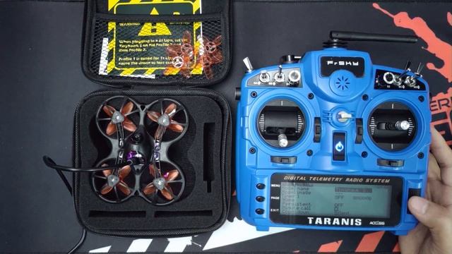 Bind Tinyhawk S with TARANIS X9D PLUS 2019 [ ACCST D16 เชื่อมต่อรีซีฟ ]