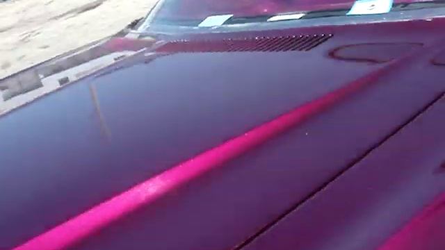 4 DOOR CANDY PURPLE CHEVY DONK ON 28" RIMS
