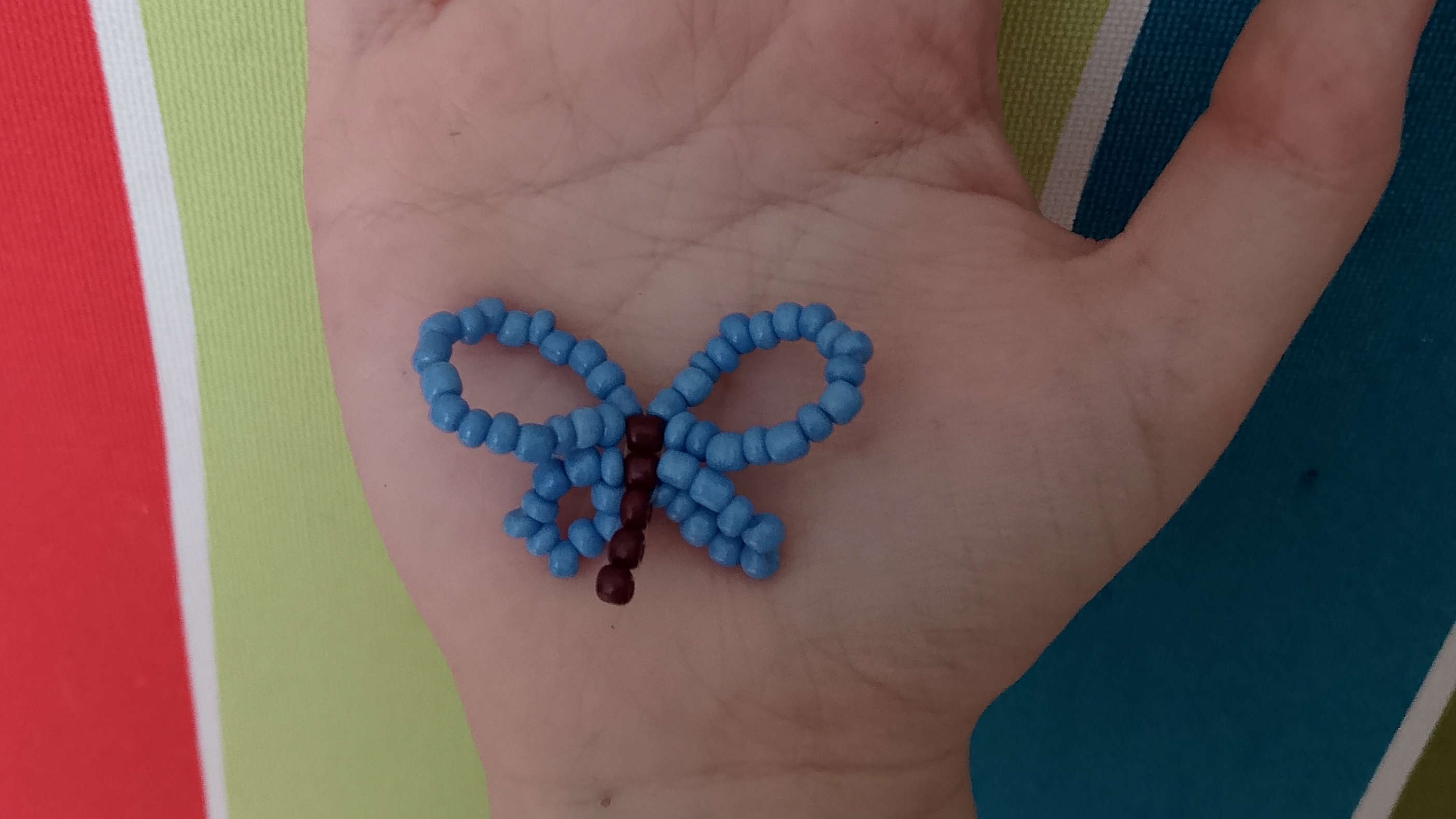 плиту бабочку из бисера 🦋