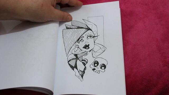 Macaron Sketchbook by Karla Magana Flip Through