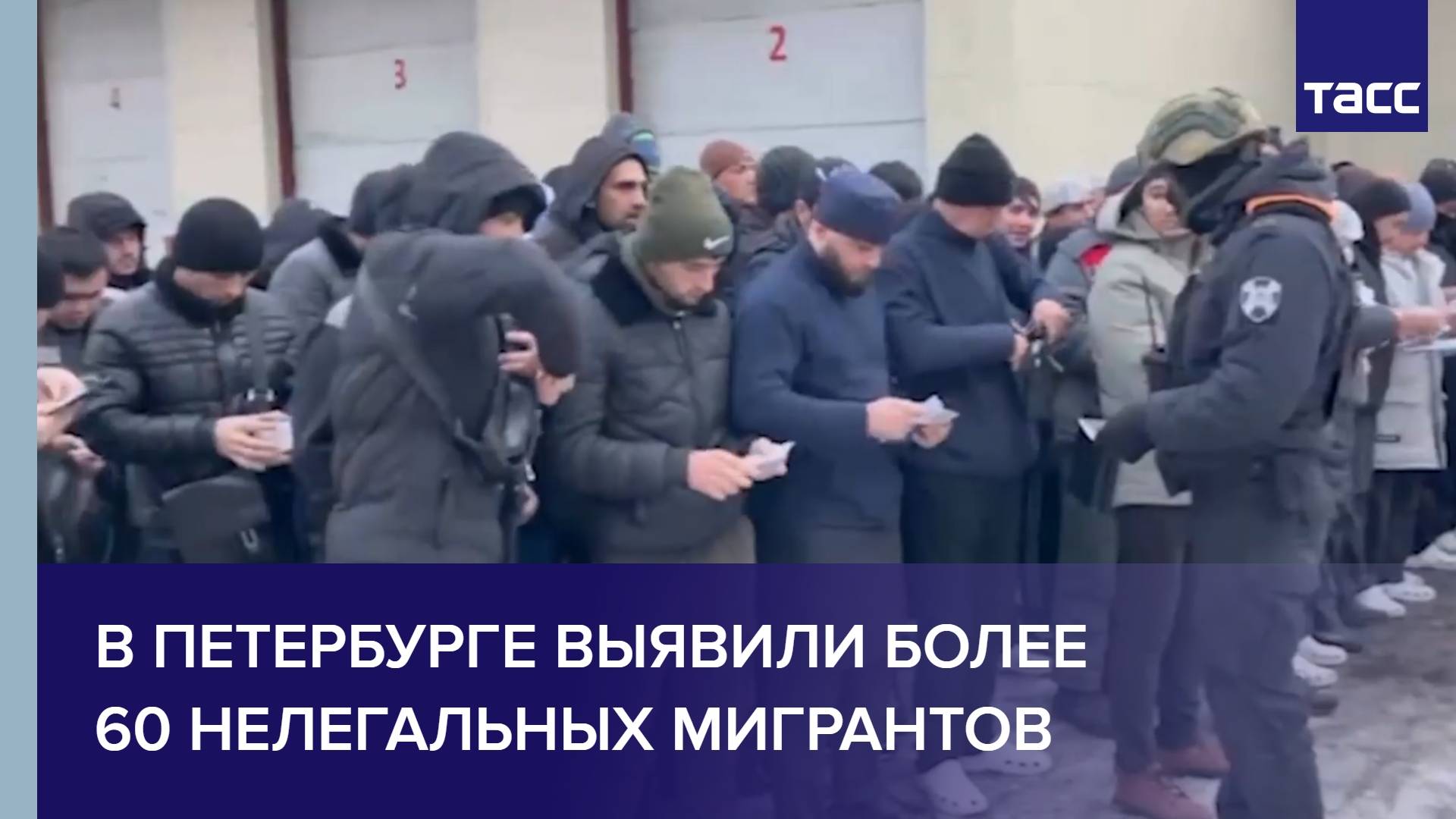 В Петербурге выявили более 60 нелегальных мигрантов