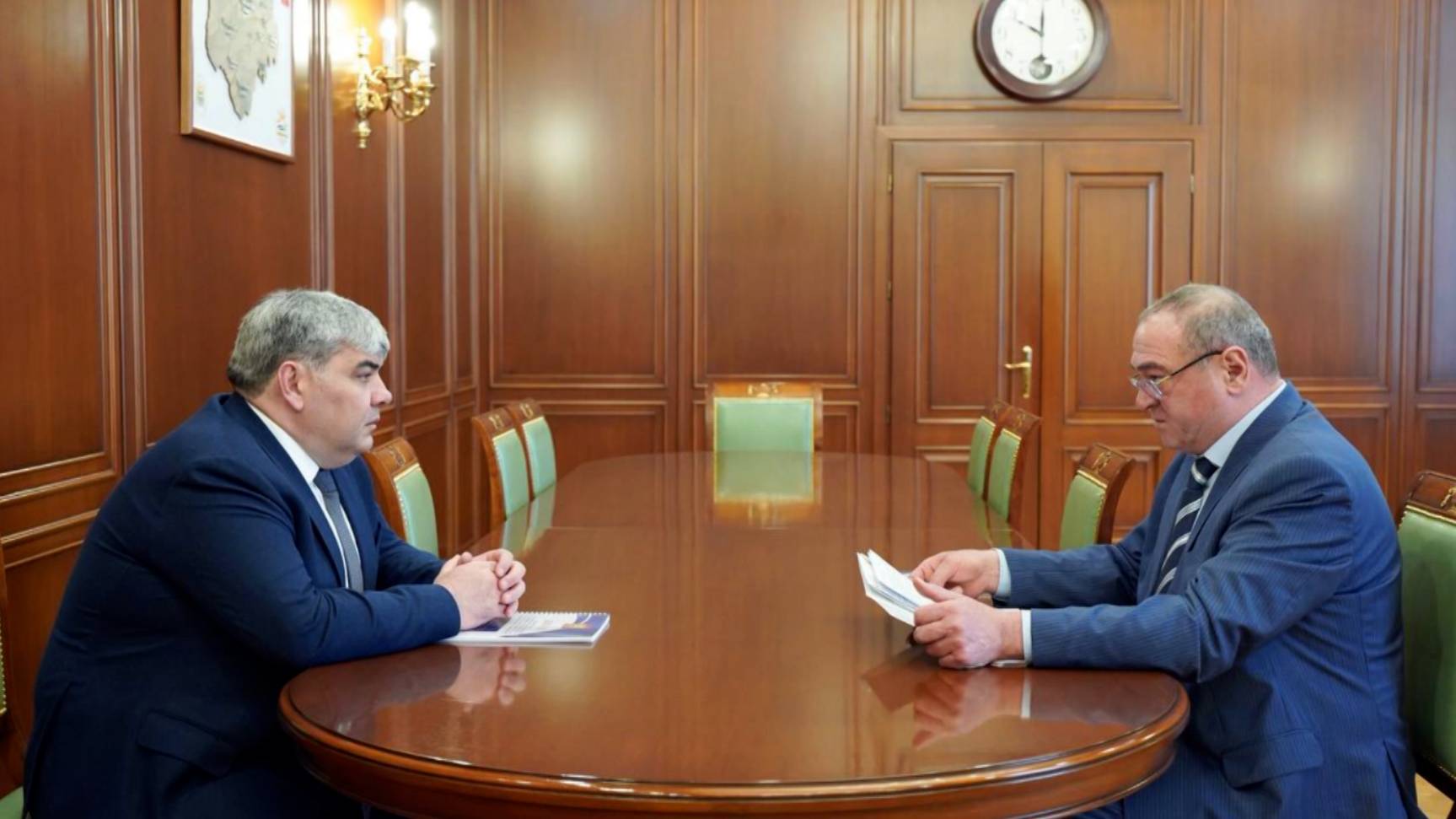 Казбек Коков встретился с Уполномоченным по защите прав предпринимателей в КБР Юрием Афасижевым