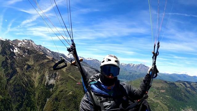 Petit cross en parapente Louron Loudenvielle