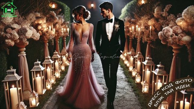 Дресс код Блэк Тай фото как одеться на свадьбу и торжество (28)