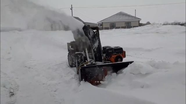 снегоротор видео в работе от заказчика г. Славгород