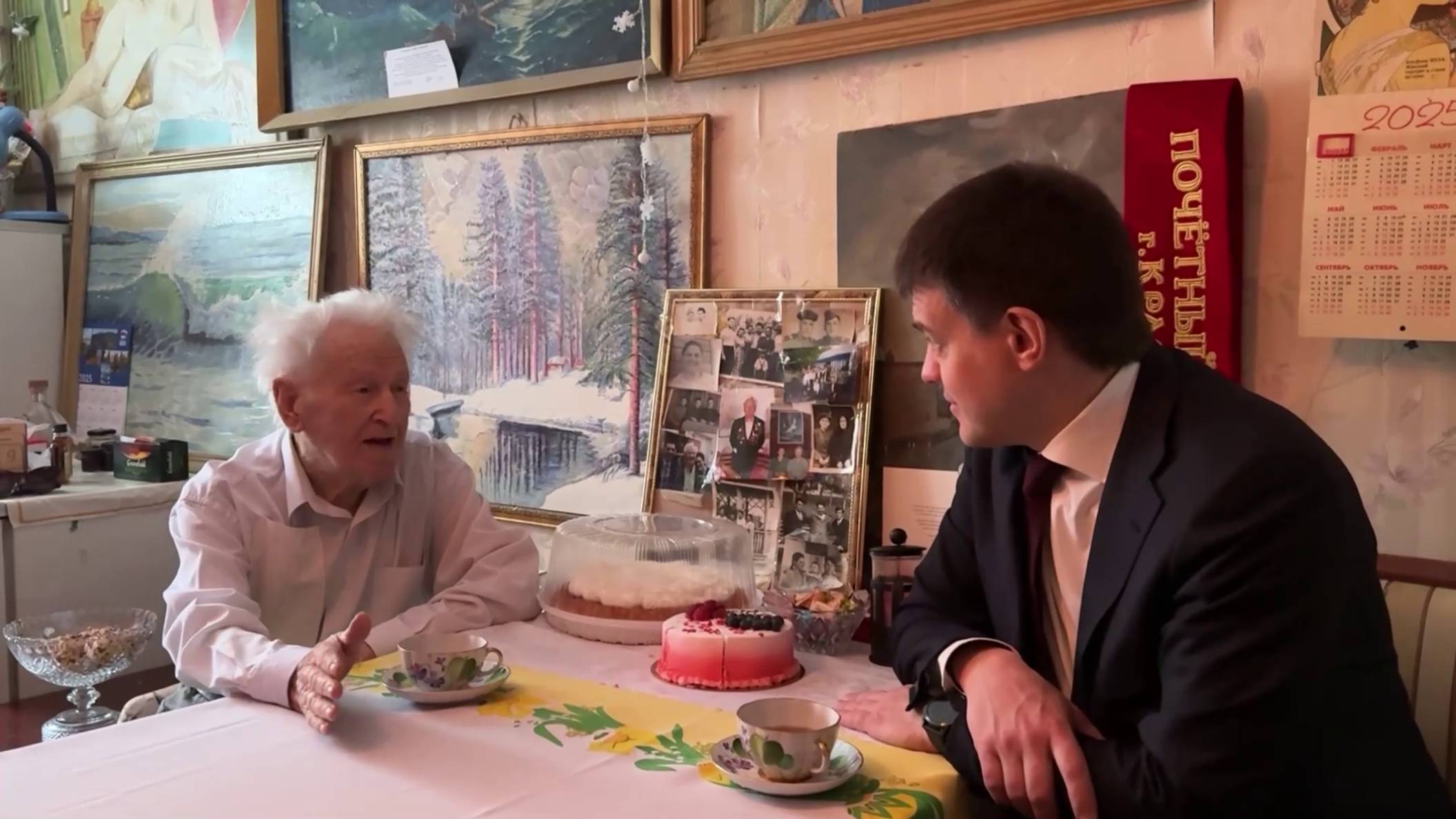 100-ЛЕТНИЙ ЮБИЛЕЙ ВЕТЕРАНА ВОВ