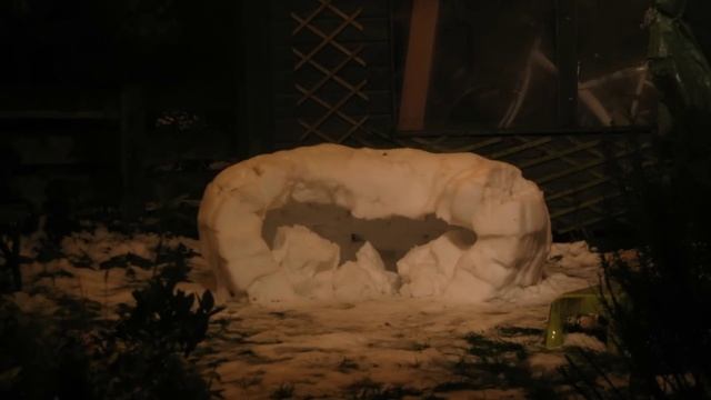 20120205. Igloo time lapse