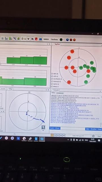 Проверка работы #GPS на #Radtel #rt860 #hamradio #радиолюбитель #тест