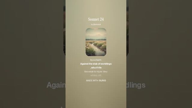 Sonnet 24