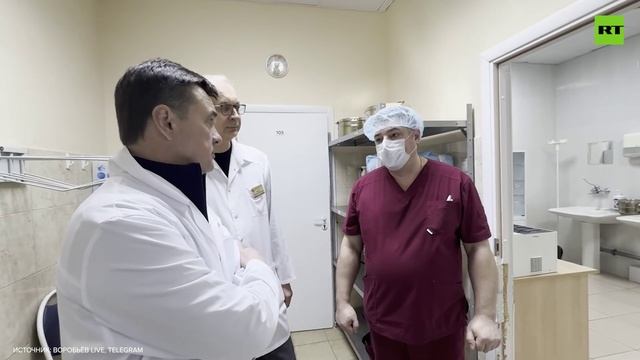 Воробьёву рассказали о состоянии пострадавших от атак беспилотников — видео