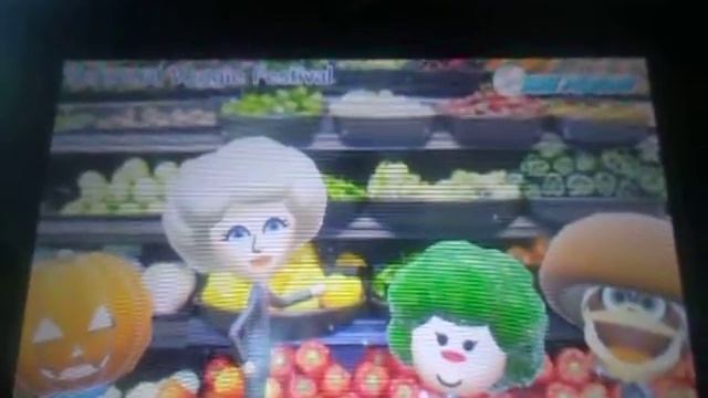 Tomodachi Life - Mii News - Seasonal Veggie Festival - Day 2