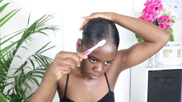 $5.99 BRAIDED PONYTAIL & CROWN BRAID HAIRSTYLE | HOW TO
