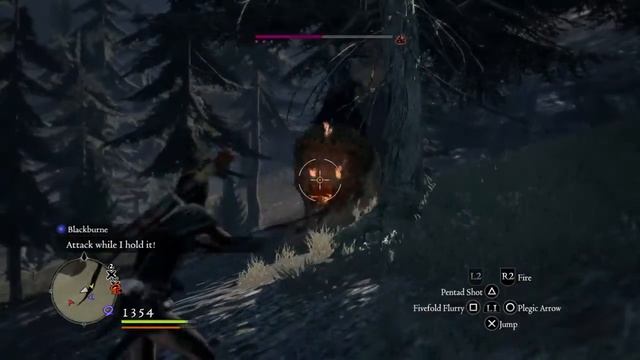 Dragon's Dogma: Dark Arisen Chimera Boss Fight Hard Mode Easy Win