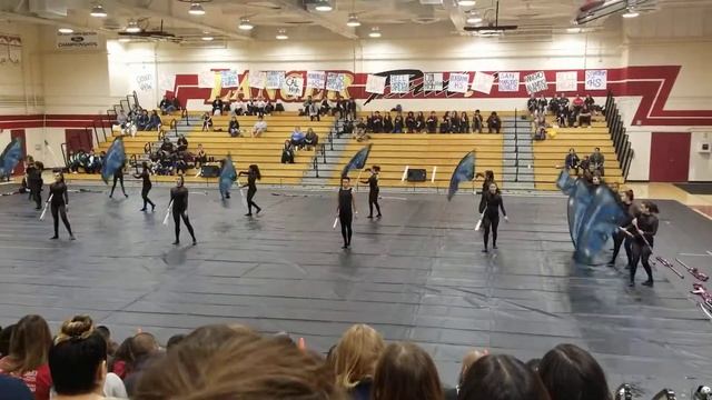 Walnut high school color guard @La Serna 02/22/20
