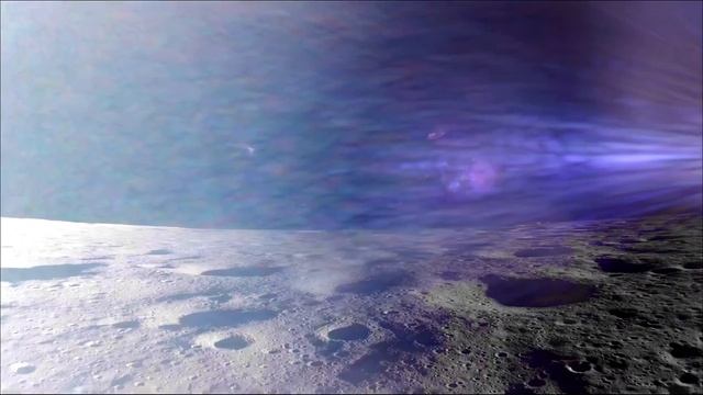 Видео недавней посадки аппарата Blue Ghost на Луну