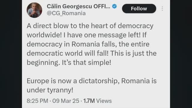 10.03 Протесты в Румынии. Бан Георгеску. Суджанский спецназопровод. Трамп переобулся в разведданых