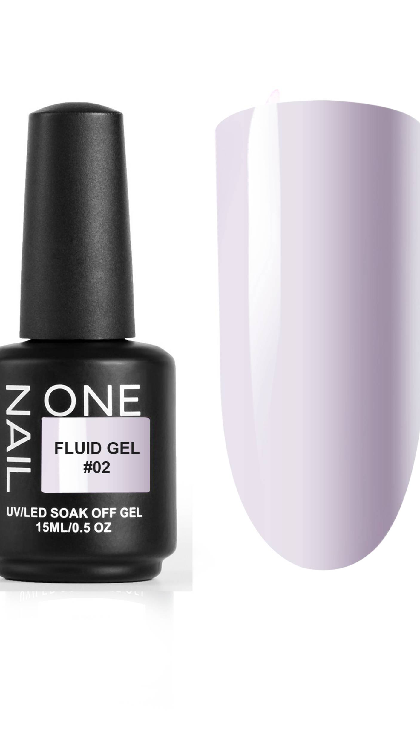 OneNail & Grape Professional Fluid Gel #02 - Гель жидкий, холодный