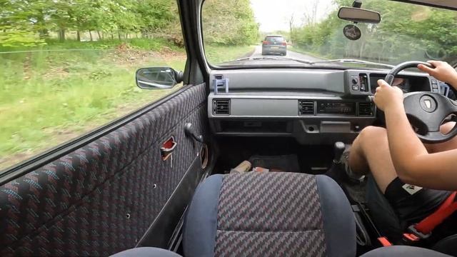 ELISE ENGINE SWAPPED ROVER METRO | BACK ROAD BASH | FAST!!