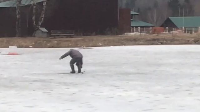 поимка форели