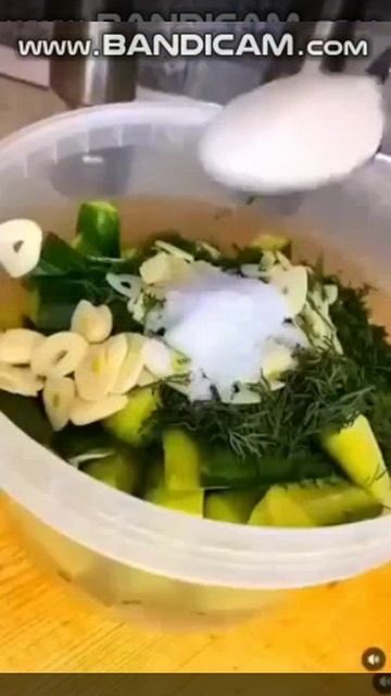 🥒 Хрустящие огурчики в закусочном варианте