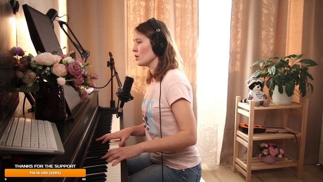 🇺🇸 🎞️✂️🎼🎹🎤👩🔊 2025 03 06 song4 Haliluja [Pianistka Katrine] (songs from Streams)