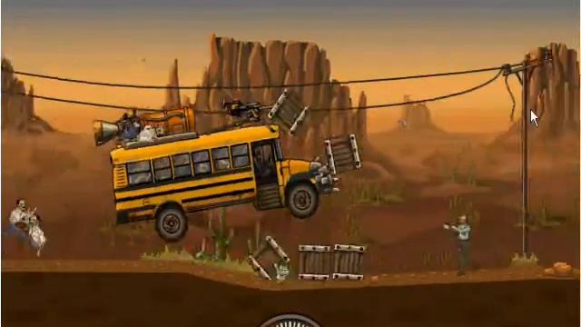 Earn to Die 2012 - Gameplay with Bus