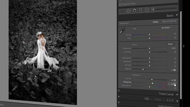BLACK and WHITE SKIN TONE (Hack) | Lightroom CC with PRESET...!!!!