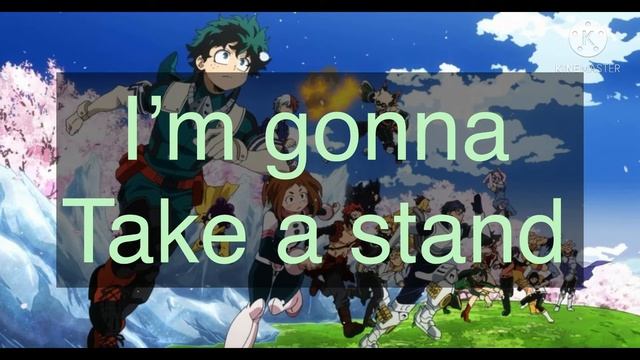 Mha full opening lyrics | The day | English