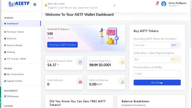 Монета AiEtf: революция в инвестициях 500 бонус!!!
  https://aietftoken.com/referral/cxWCHm