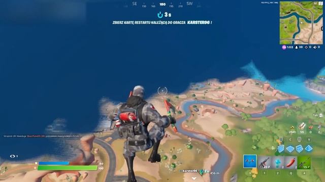Fortnite epic tire glitch jump (3500+ meters)