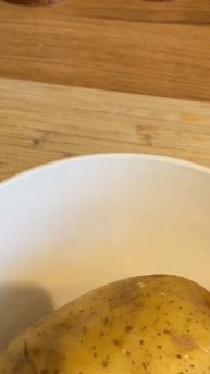 Quick and easy baked Potato #shorts