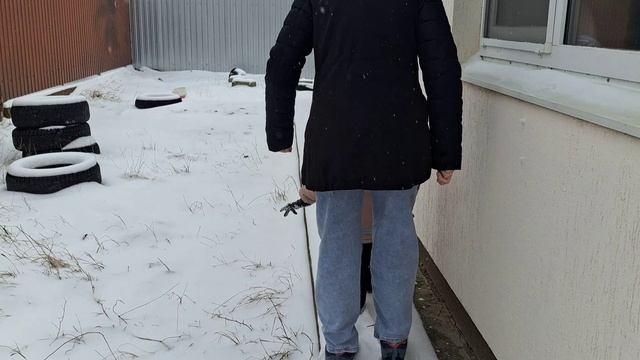 Первый снег для ребенка